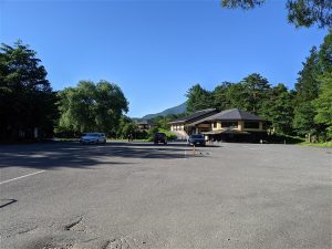 裏磐梯ビジターセンター近く